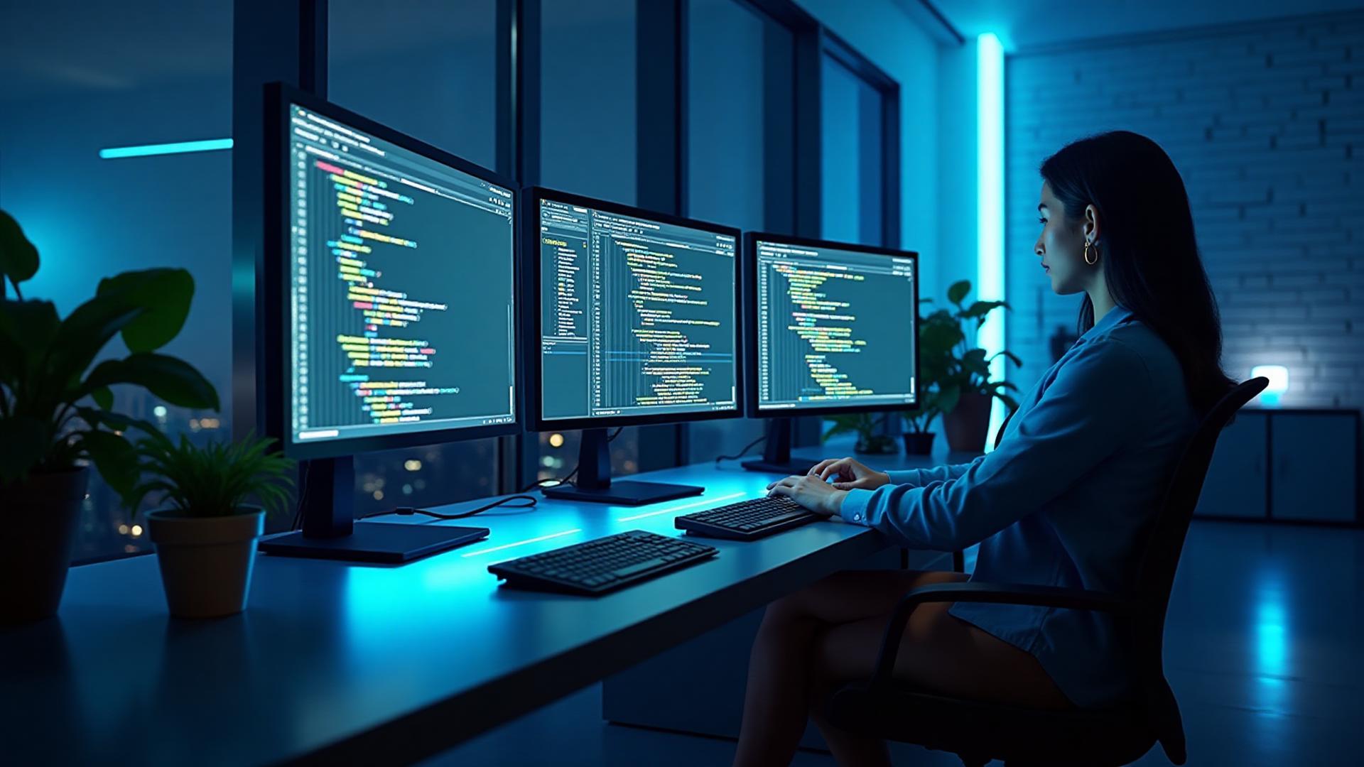 Professional website design company UK - modern web design workspace